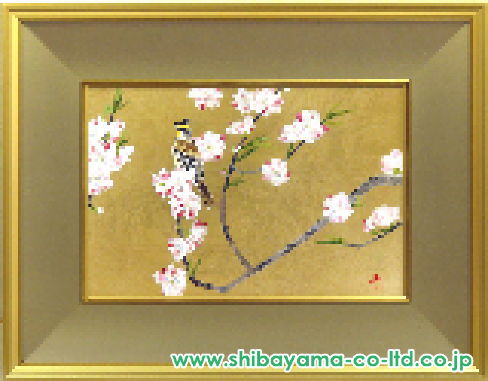 後藤順一「春を呼ぶ」日本画 6号 :: 絵画買取・販売 - シバヤマ