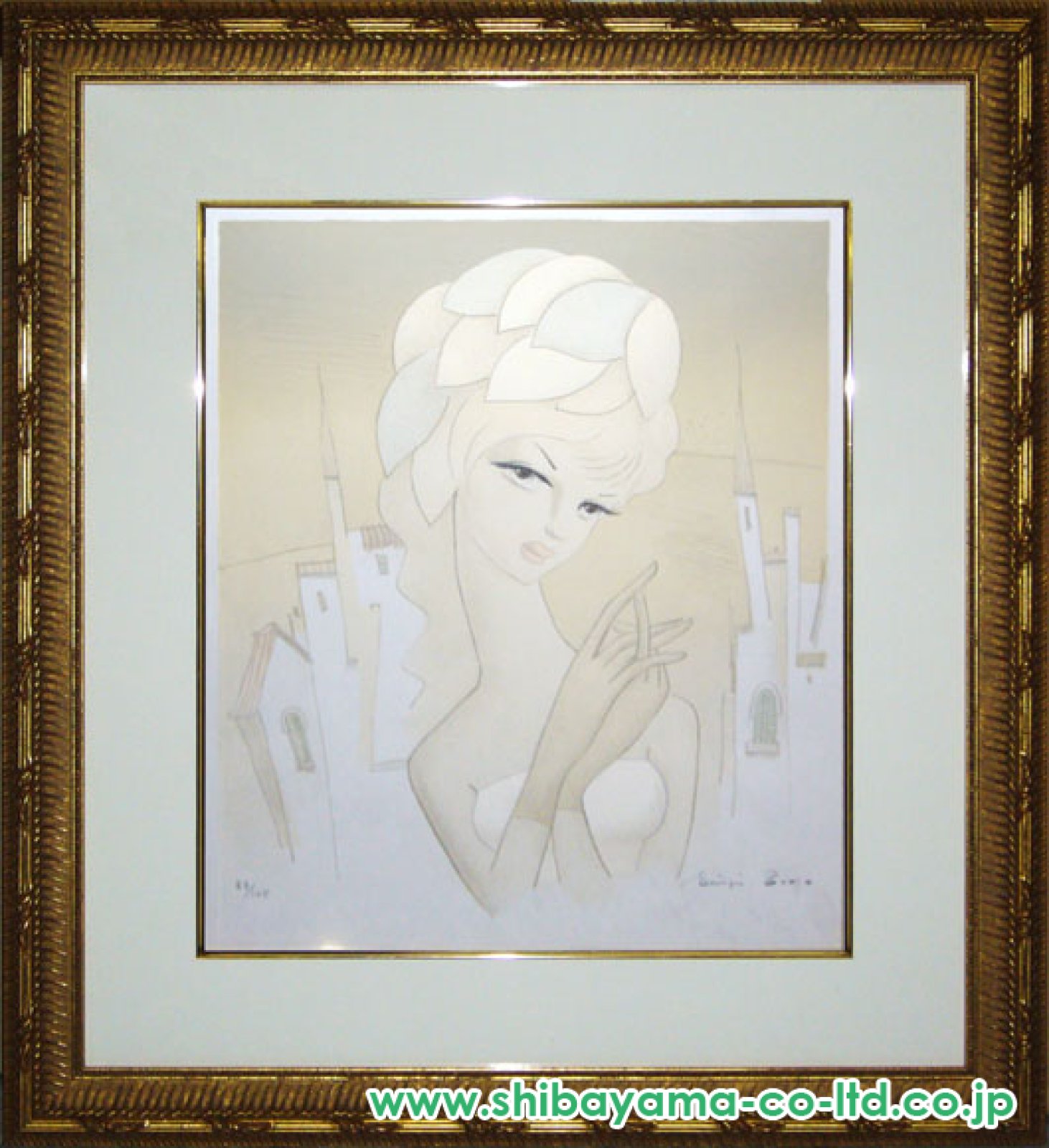 東郷青児「東郷青児美術館開館記念 東郷青児リトグラフィー集